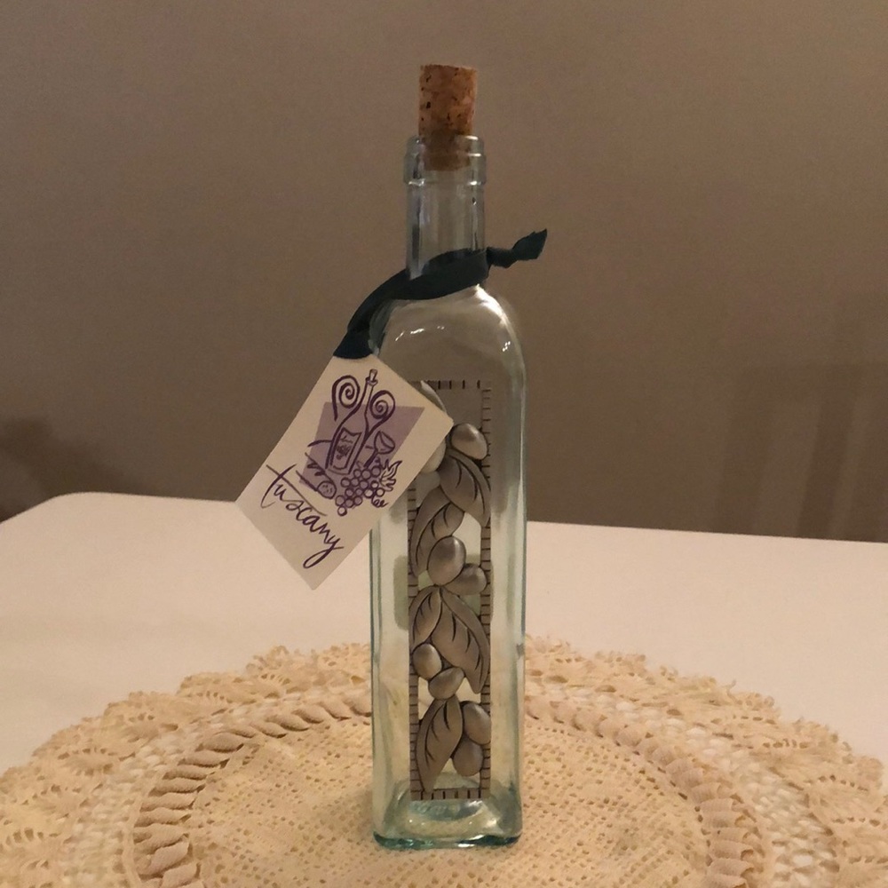 Seagull Pewter bottle - vintage